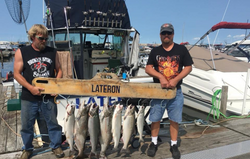 Trout and Salmon dreams in Oswego, NY